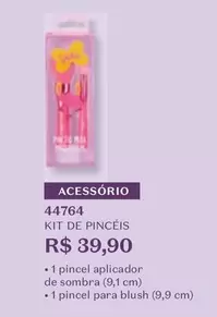 Oferta de De   - Kit De Pinces por R$39,9 em O Boticário