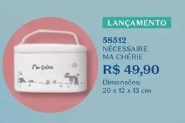 Oferta de Nécessaire Ma Chérie por R$49,9 em O Boticário