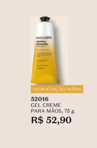 Oferta de Cuide-se Bem - Gel Creme Para Maos por R$52,9 em O Boticário