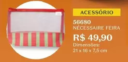 Oferta de 21 - Nécessaire Feira por R$49,9 em O Boticário