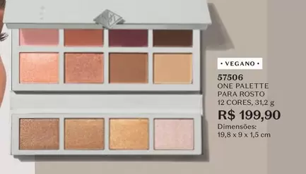 Oferta de O boticario - One Palette Para Rosto por R$199,9 em O Boticário