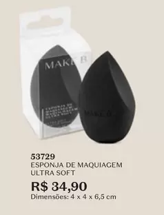 Oferta de O boticario - Esponja De Maquiagem Ultra Soft por R$34,9 em O Boticário