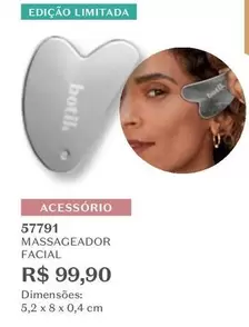 Oferta de Massageador Facial por R$99,9 em O Boticário