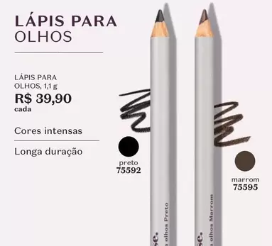 Oferta de Cores Intensas Longa Duração por R$39,9 em O Boticário