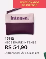 Oferta de De   - Nécessaire Intense por R$54,9 em O Boticário