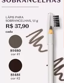 Oferta de Lápis Para Sobrancelhas por R$37,9 em O Boticário