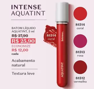 Oferta de Batuom Líquido Aquatint por R$25,9 em O Boticário