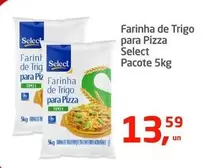 Oferta de Select - Farinha De Trigo Para Pizza por R$13,59 em Tenda Atacado