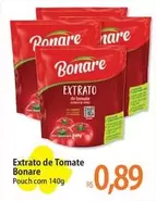 Oferta de Bonare - Extrato De Tomate por R$0,89 em Atacadão