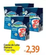 Oferta de Damare - Creme De Leite por R$2,39 em Atacadão