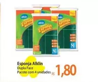 Oferta de Alkin - Esponja por R$1,8 em Atacadão