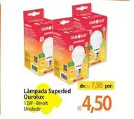 Oferta de Lux - Lâmpada por R$4,5 em Atacadão