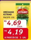 Oferta de Kitano - Oregano por R$4,69 em Assaí Atacadista