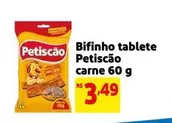 Oferta de Bifinho Tablete Carne 60 G por R$3,49 em Mercado Extra