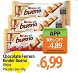 Oferta de Ferrero - Kinder Bueno Chocolate por R$6,99 em Atacadão