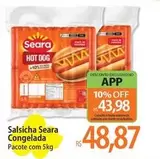 Oferta de Seara - Salsicha Congelada por R$48,87 em Atacadão