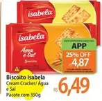 Oferta de Isabela - Biscoito por R$6,49 em Atacadão