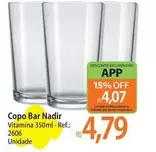 Oferta de Nadir - Copo Bar por R$4,79 em Atacadão