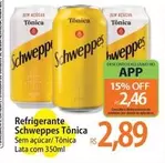 Oferta de Schweppes - Refrigerante  Tónica por R$2,89 em Atacadão