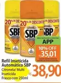 Oferta de SBP - Inseticida Automatico por R$38,9 em Atacadão