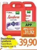 Oferta de Lysoform - Desinfetante por R$39,9 em Atacadão