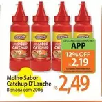 Oferta de D'lanche - Molho Sabor Catchup por R$2,49 em Atacadão