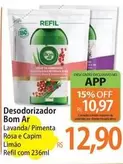 Oferta de Bom Ar - Desodorizador por R$12,9 em Atacadão