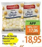 Oferta de Massa Leve - Pão De Queijo por R$18,95 em Atacadão