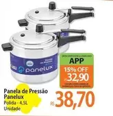 Oferta de Panelux - Panela De Pressão por R$38,7 em Atacadão