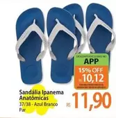 Oferta de Ipanema - Sandália  Anatómicas por R$11,9 em Atacadão