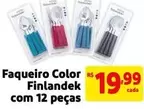 Oferta de Finlandek - Faqueiro Color Com 12 Peças por R$19,99 em Extra