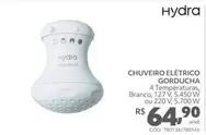 Oferta de Hydra - Chuveiro Elétrico Gorducha  por R$64,9 em Telhanorte