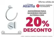 Oferta de Alterna - Acessórios Para Banheiro Circum  em Telhanorte