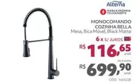 Oferta de Alterna - Monocomando Cozinha Bella  por R$699,9 em Telhanorte