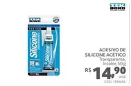 Oferta de Tek Bond - Adesivo De Silicone Acetico por R$14,9 em Telhanorte