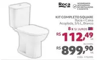 Oferta de Roca - Kit Completo Square por R$899,9 em Telhanorte