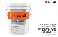 Oferta de Suvinil - Massa Corrida por R$92,9 em Telhanorte