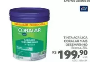 Oferta de Coral - Tinta Acrílica  Coralar Masis Desemenho por R$199,9 em Telhanorte