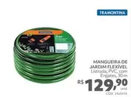 Oferta de Tramontina - Mangueira De Jardim Flexivel por R$129,9 em Telhanorte