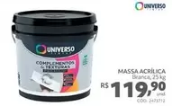 Oferta de Universo - Massa Acrílica por R$119,9 em Telhanorte