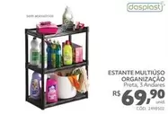 Oferta de Dasplast - Estante Multiuso Organização por R$69,9 em Telhanorte