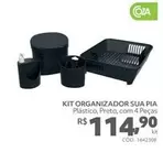 Oferta de Coza - Kit Organizador Sua Pia por R$114,9 em Telhanorte