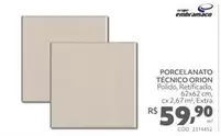 Oferta de Embramaco - Porcelanato Técnico Orion por R$59,9 em Telhanorte