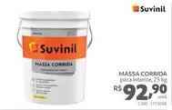 Oferta de Suvinil - Massa Corrida por R$92,9 em Telhanorte