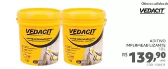 Oferta de Vedacit - Aditivo Impermeabilizante por R$139,9 em Telhanorte