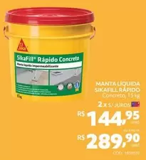 Oferta de Sika - Manta Liquida Sikafill Rápido por R$289,9 em Telhanorte