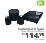 Oferta de Coza - Kit Organizador Sua Pia por R$114,9 em Telhanorte