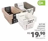 Oferta de Coza - Kit De Cestas por R$19,9 em Telhanorte