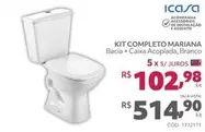 Oferta de Icasa - Kit Completo Mariana por R$514,9 em Telhanorte