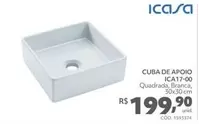 Oferta de Icasa - Cuba De Apoio ICA17-00 por R$199,9 em Telhanorte